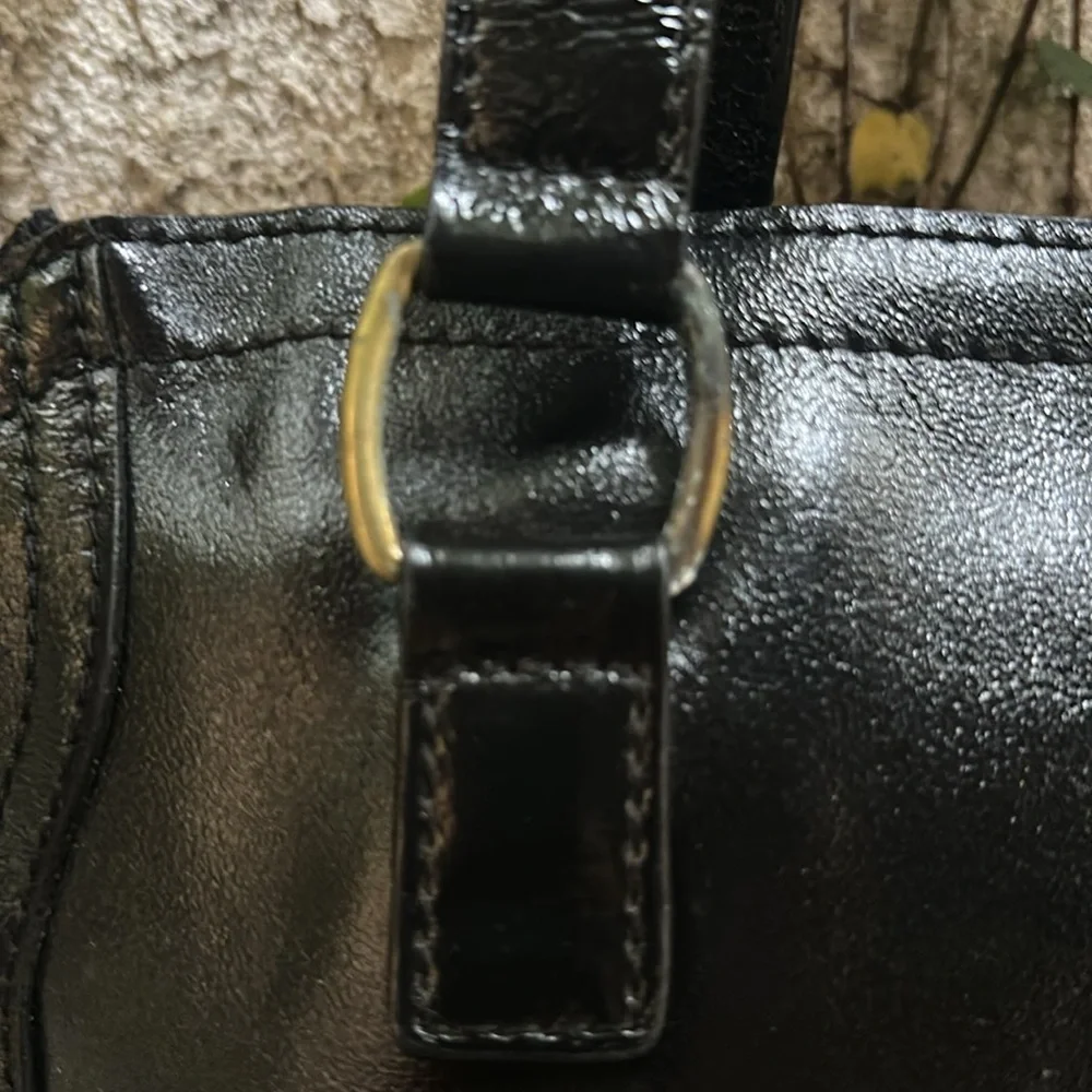 YveSaintLaurent Brown Pattern Leather Downtown Bag - Picture 5 of 14